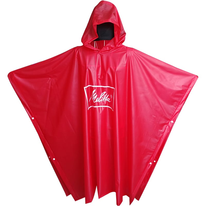 PVC Rain Poncho with 100% Waterproof