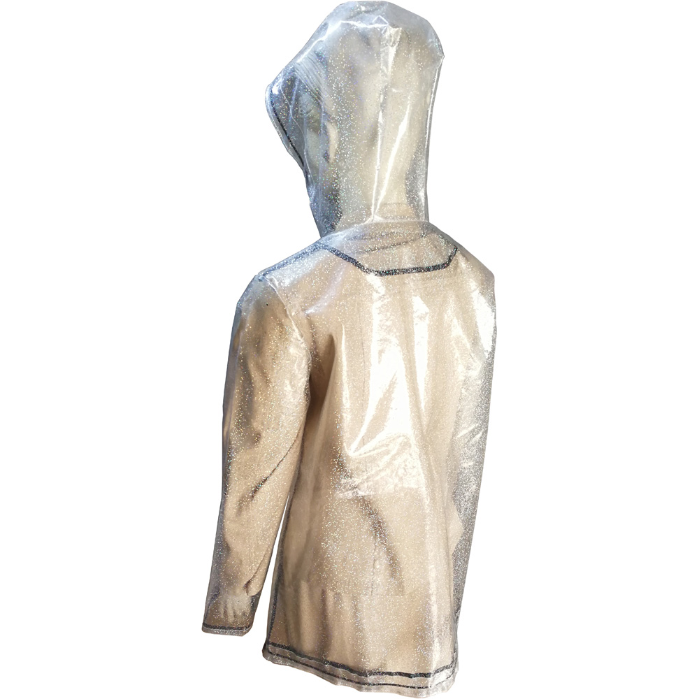 Women Popular TPU Rain Jacket with Breathable and Waterproof