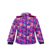 Girls softshell jacker for outdoor sport-9275