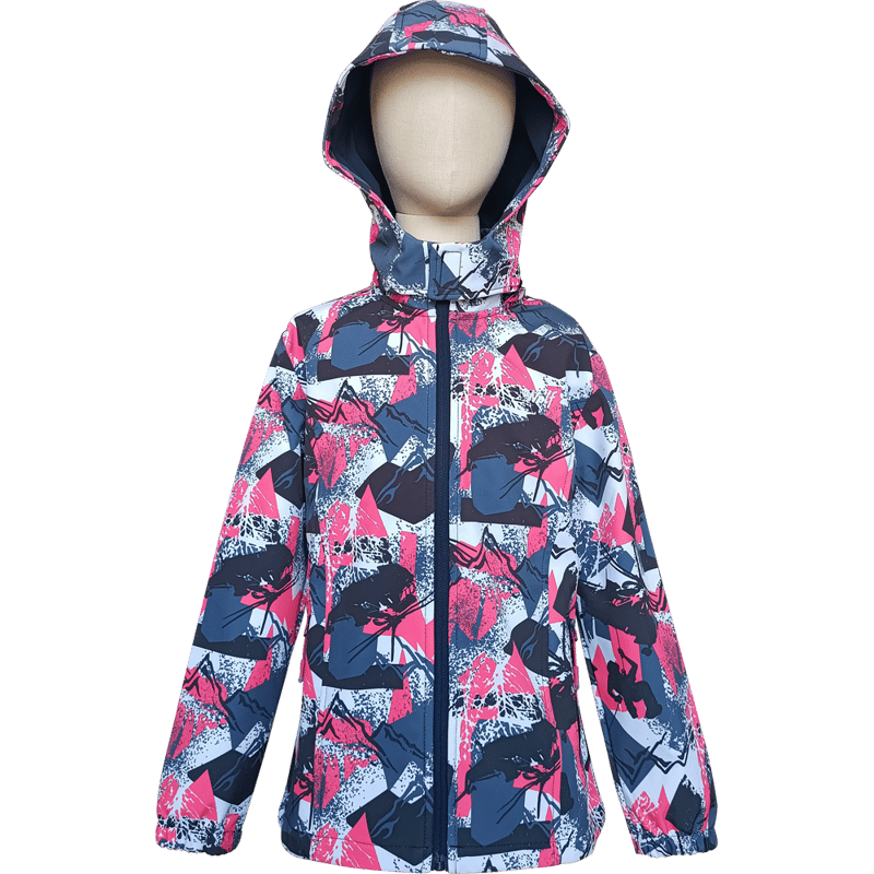 Kids' softshell Jacket for outdoor activities