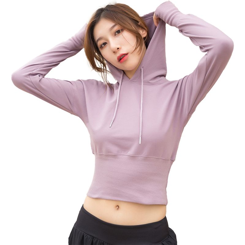Women's Crop Hoodie Sweatshirt