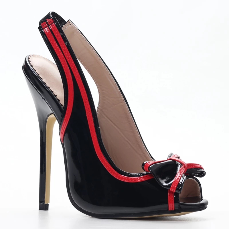 Women High Heels Sandals Woman Summer Pumps Strap Shoes Ladies Open Toe 14 CM Thin Heels Plus Size 36-46