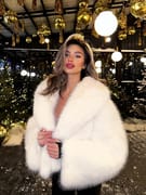 Environmentally Friendly Faux Fur Coat