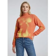 Eco-friendly heat reactive long sleeve knit top