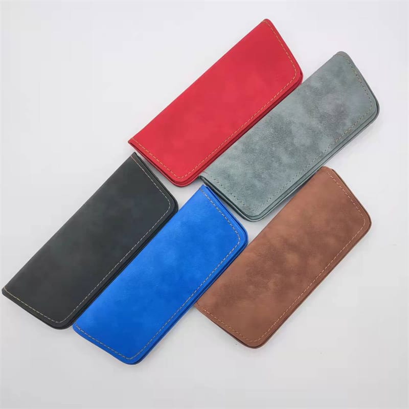 Pu leather glasses case