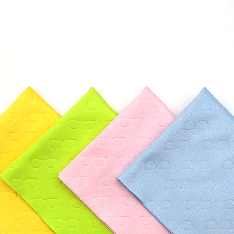 Microfiber Glasses cloth镜纹针一