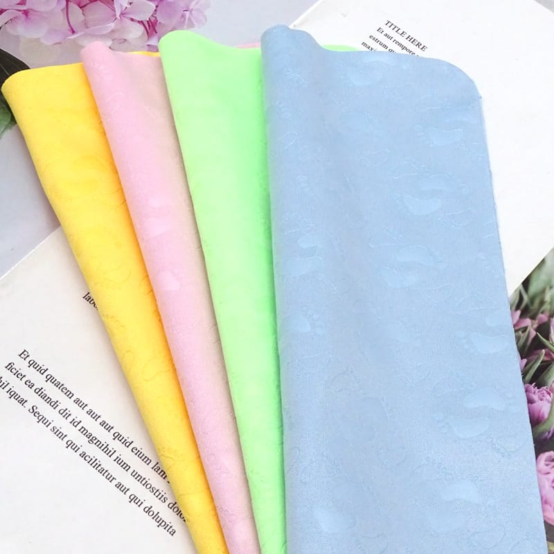 Microfiber Glasses cloth脚纹针一