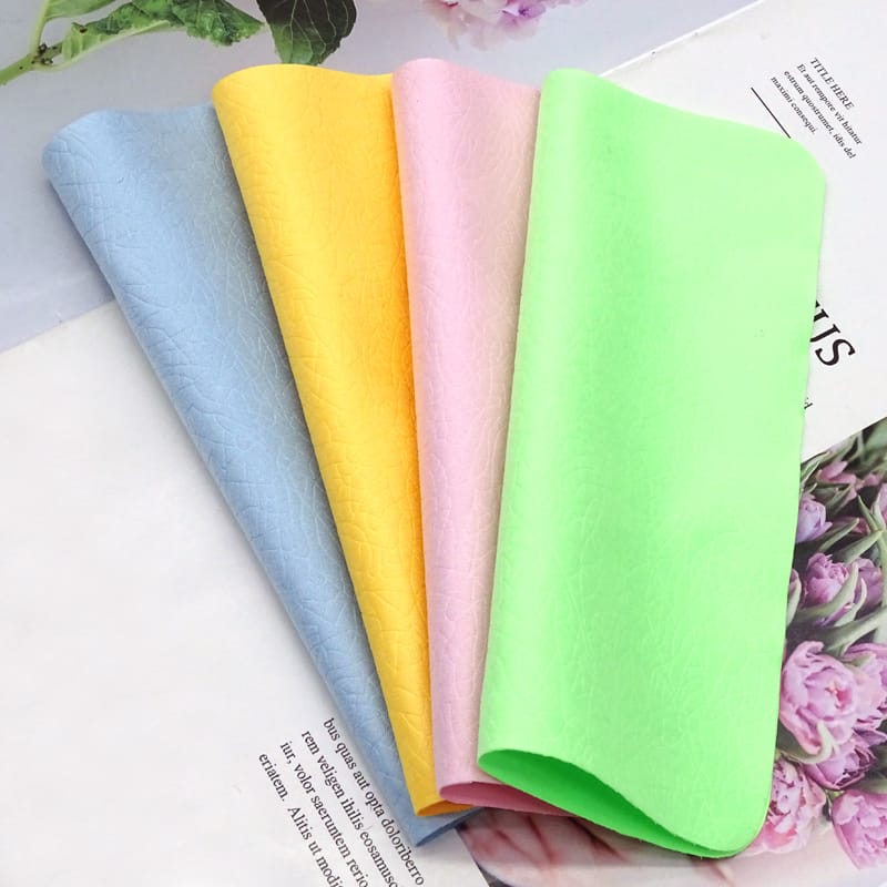 Microfiber Glasses cloth荔枝纹针一