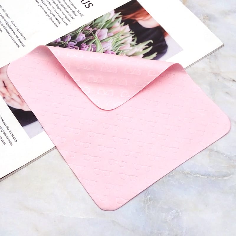 Microfiber Glasses cloth镜纹针一