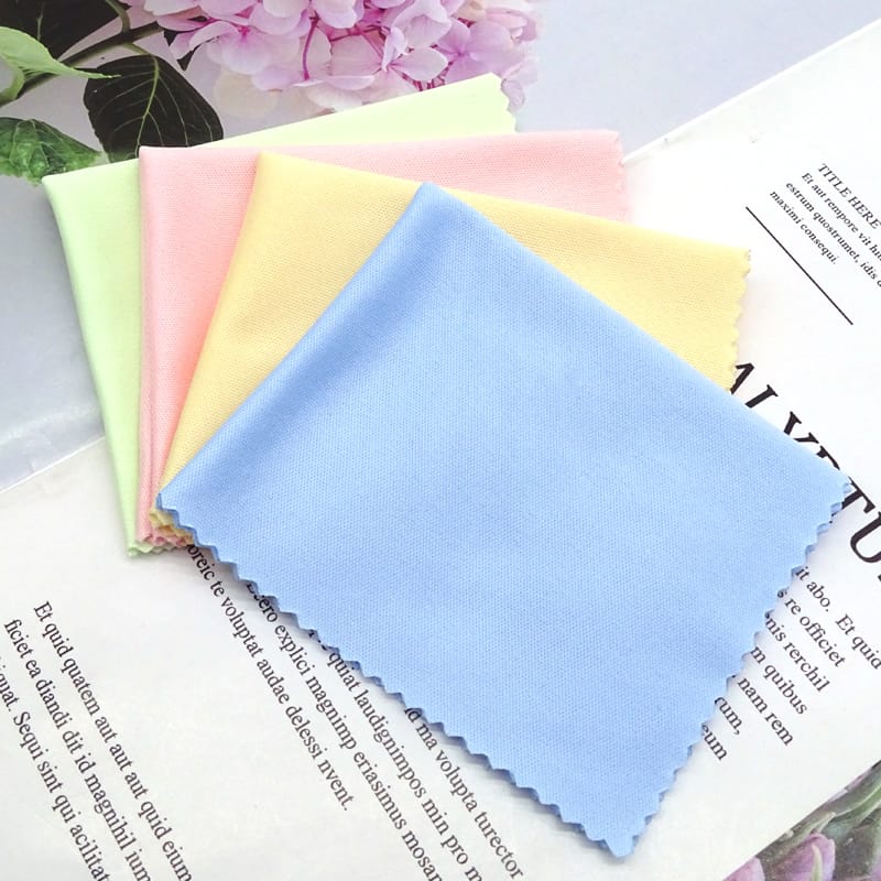 Microfiber Glasses cloth针一四色