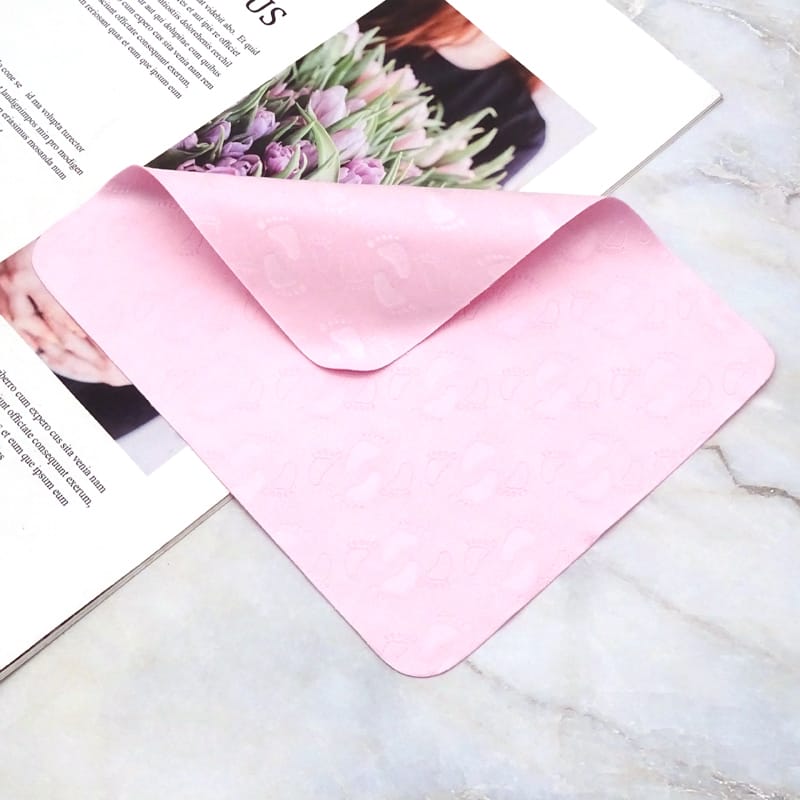 Microfiber Glasses cloth脚纹针一