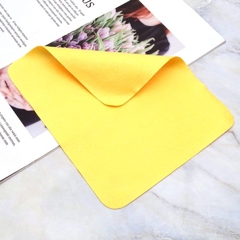 Microfiber Glasses cloth荔枝纹针一
