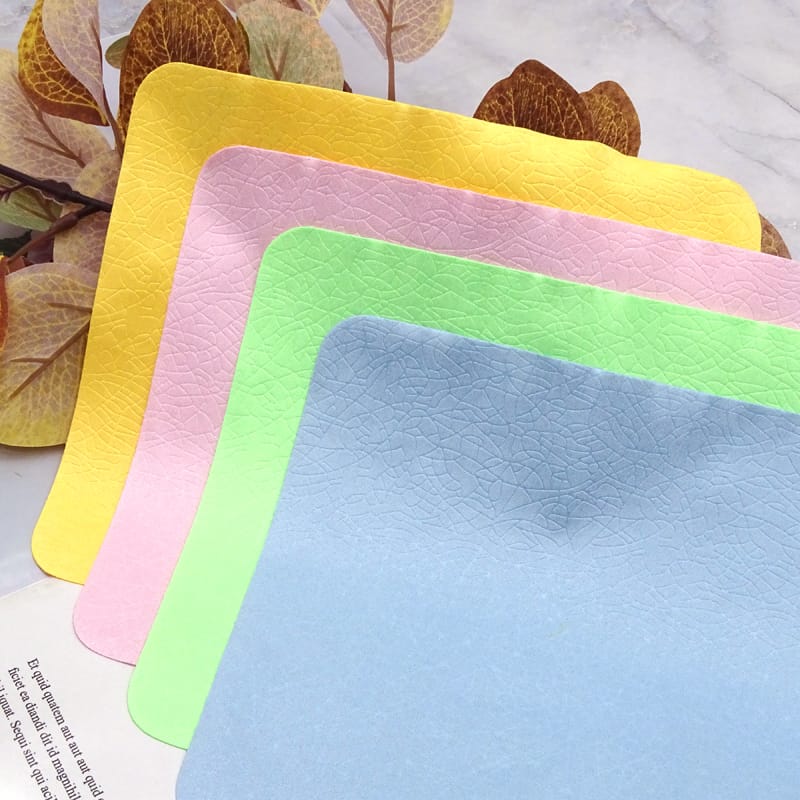 Microfiber Glasses cloth荔枝纹针一