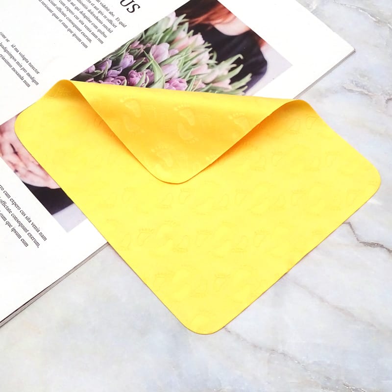 Microfiber Glasses cloth脚纹针一