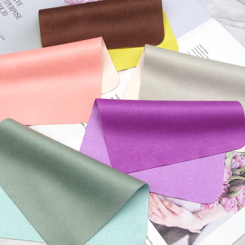 Microfiber Glasses cloth双色海岛丝