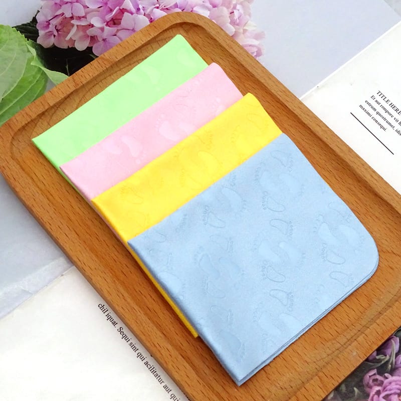 Microfiber Glasses cloth脚纹针一