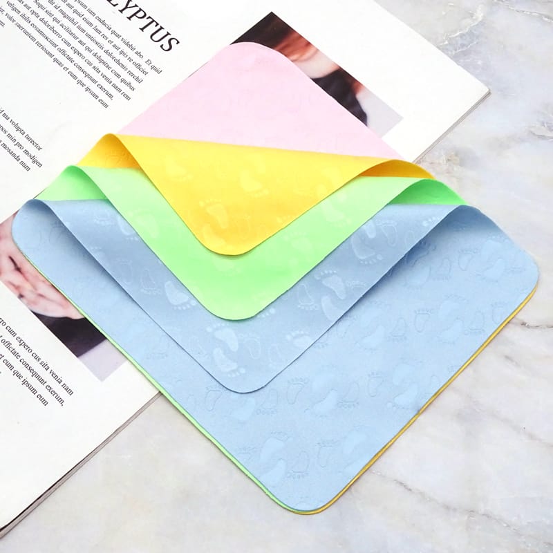Microfiber Glasses cloth脚纹针一