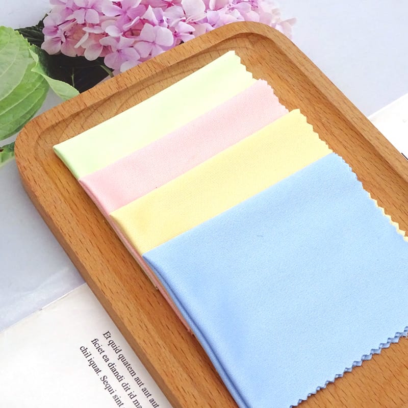 Microfiber Glasses cloth针一四色