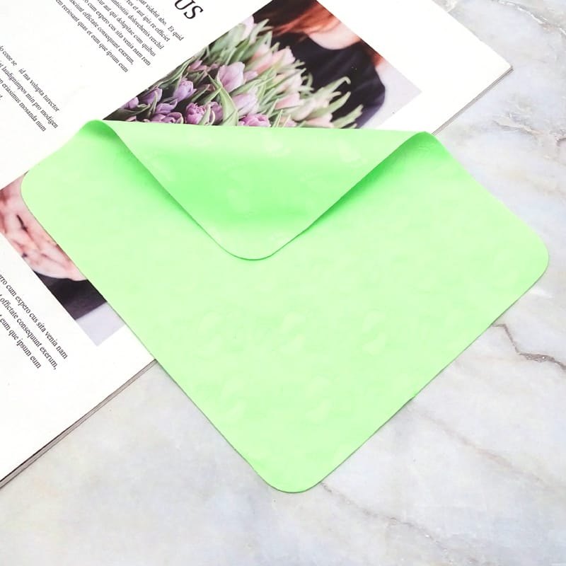 Microfiber Glasses cloth脚纹针一