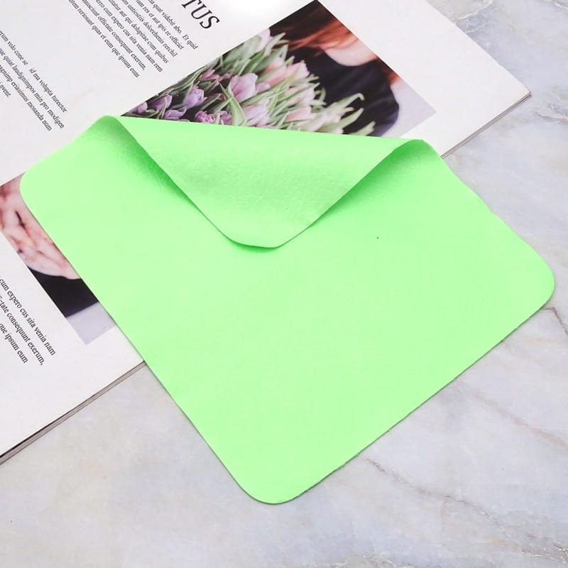 Microfiber Glasses cloth荔枝纹针一