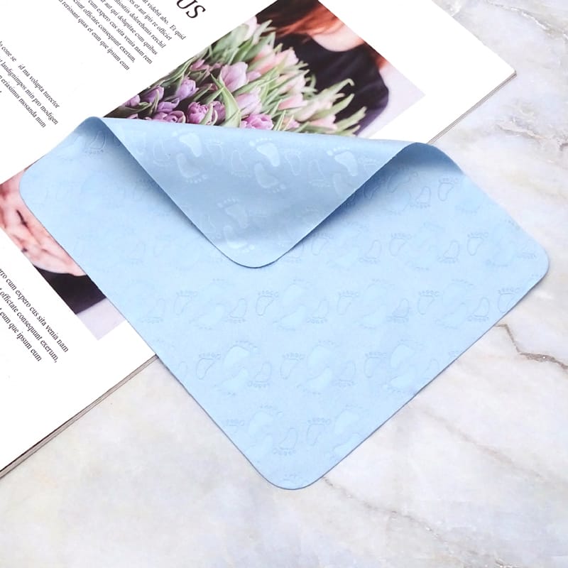 Microfiber Glasses cloth脚纹针一