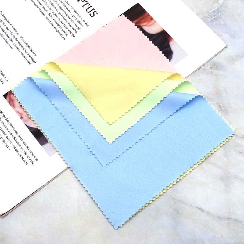 Microfiber Glasses cloth针一四色