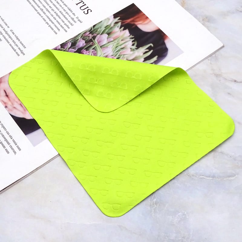 Microfiber Glasses cloth镜纹针一