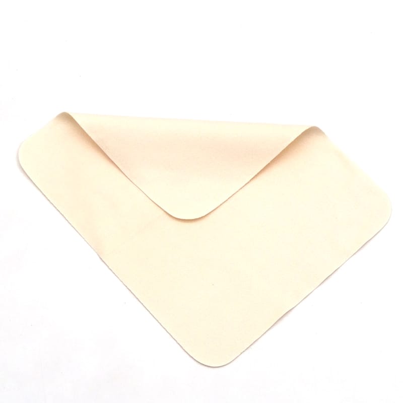 Microfiber glasses cloth米色海岛丝