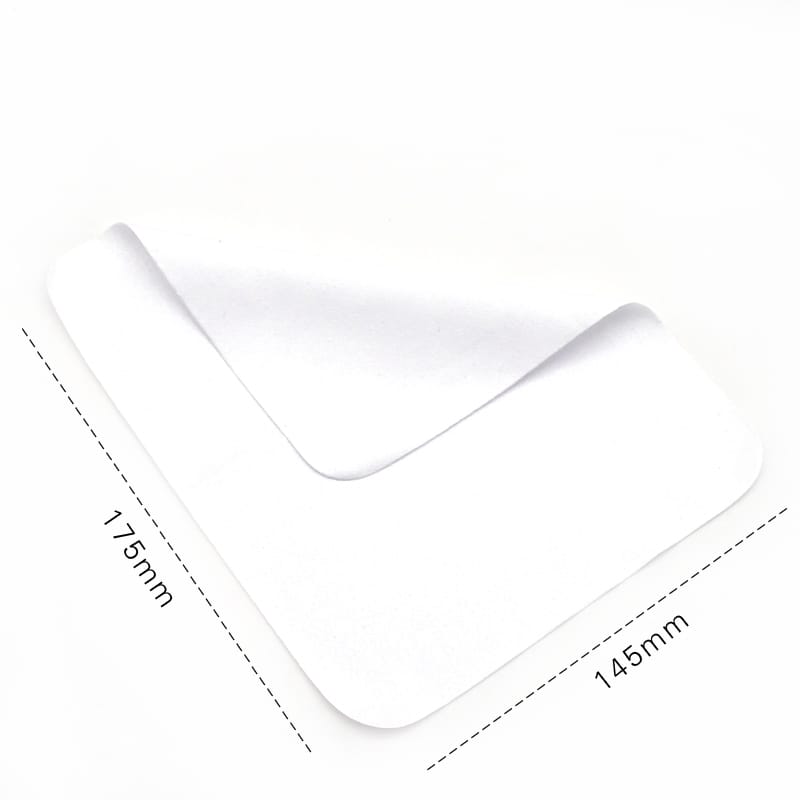 Microfiber Glasses cloth白色海岛丝