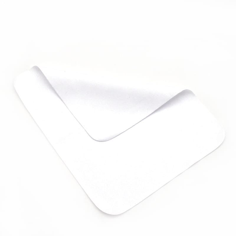 Microfiber Glasses cloth白色海岛丝