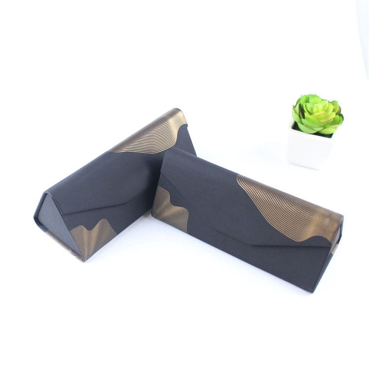 Folding glasses case