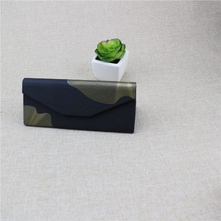 Folding glasses case