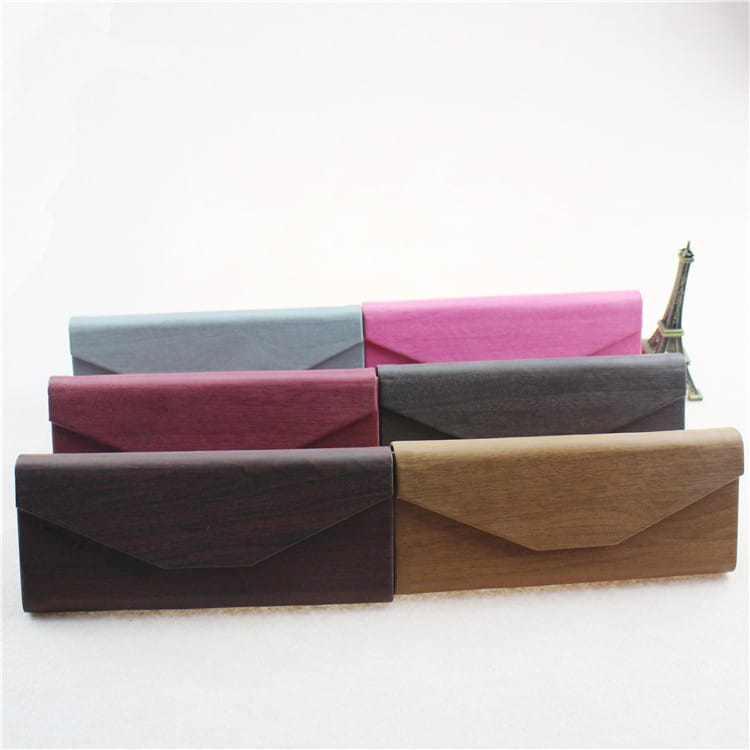 Folding glasses case