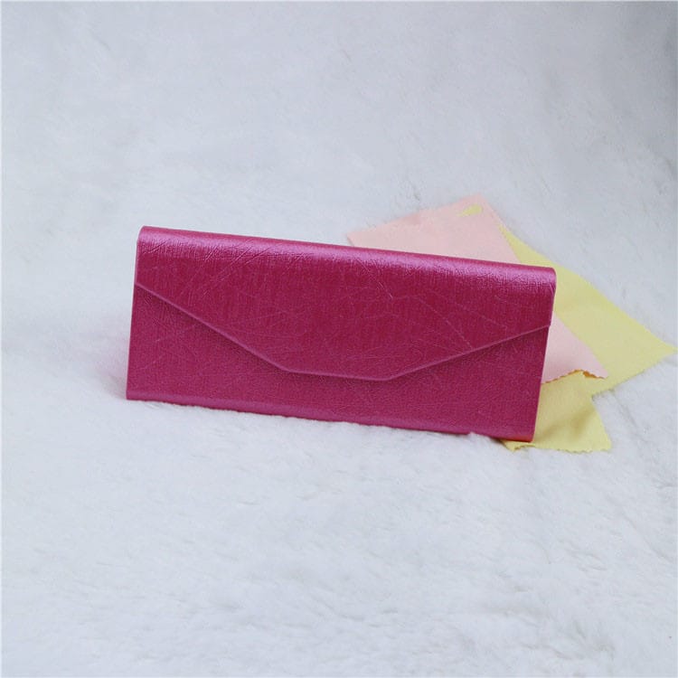 Folding glasses case