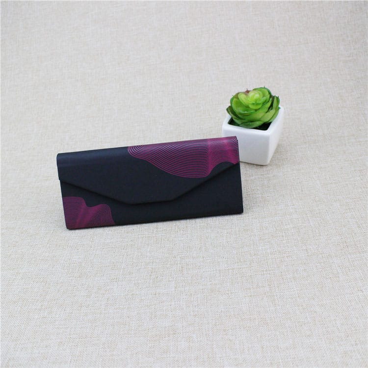 Folding glasses case