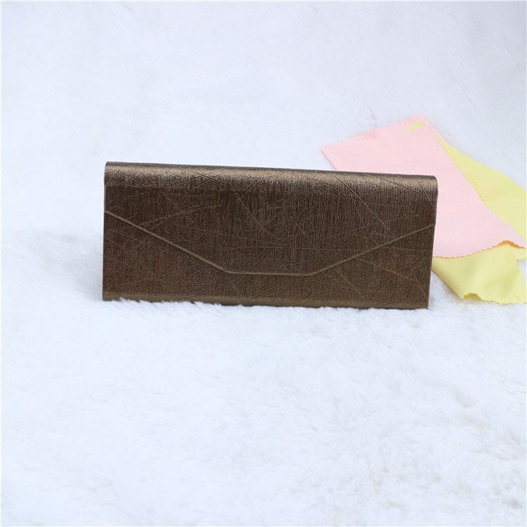 Folding glasses case