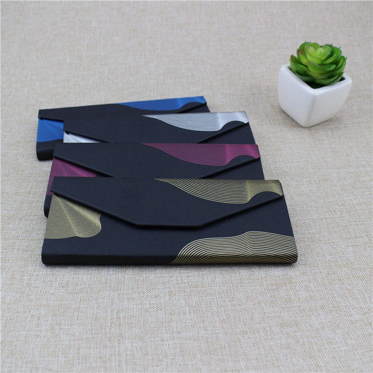 Folding glasses case