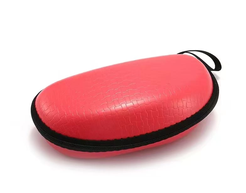 Zipper glasses case