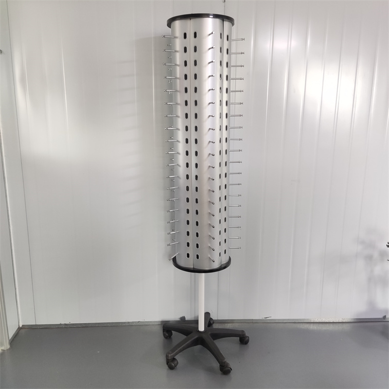 Floor-standing glasses diaplay rack