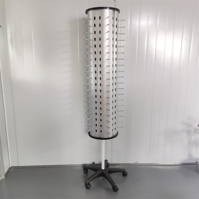 Floor-standing glasses diaplay rack