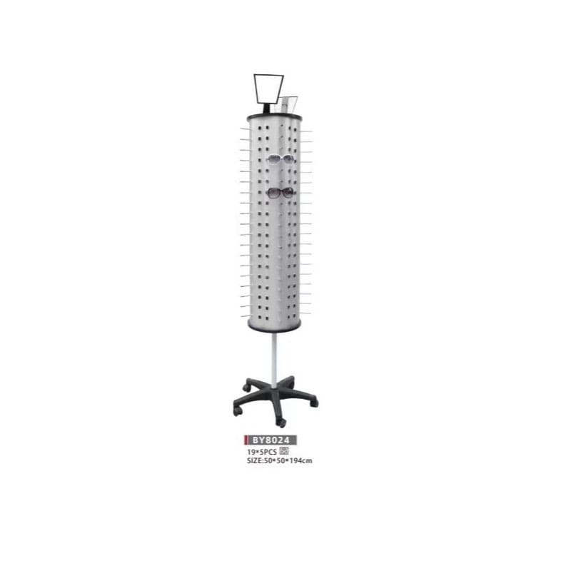Floor-standing glasses diaplay rack