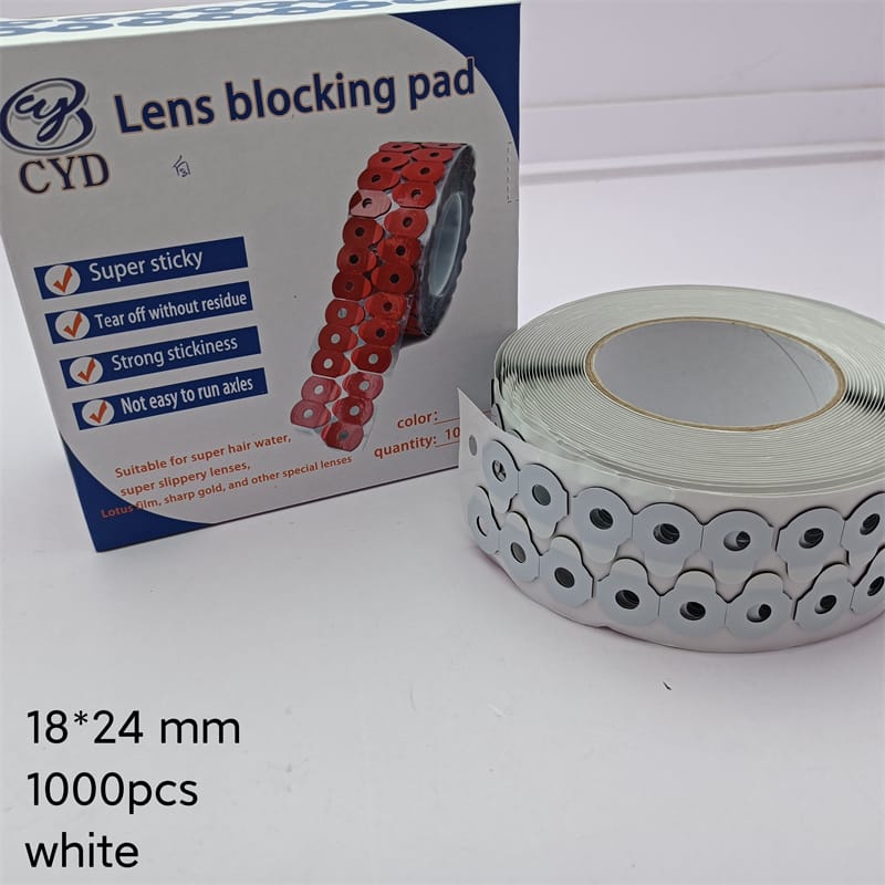 Lens blocking pad (white 1000 pcs)