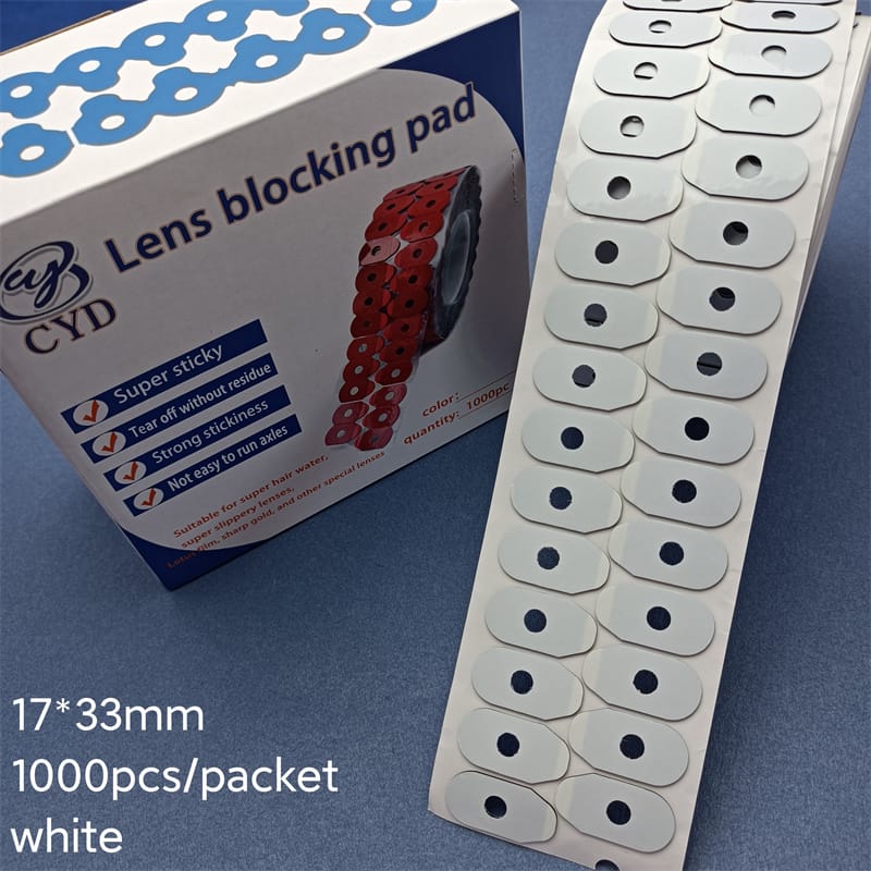 Lens blocking pad (white 1000 pcs)
