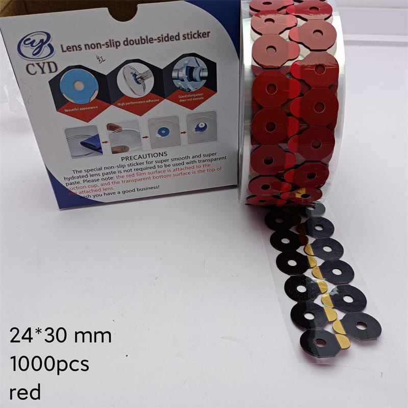 Lens blocking pad (Red 1000 pcs）