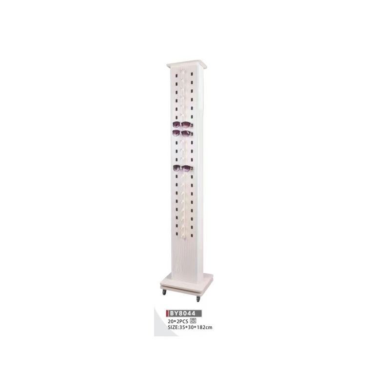 Floor-standing glasses display rack Floor-standing