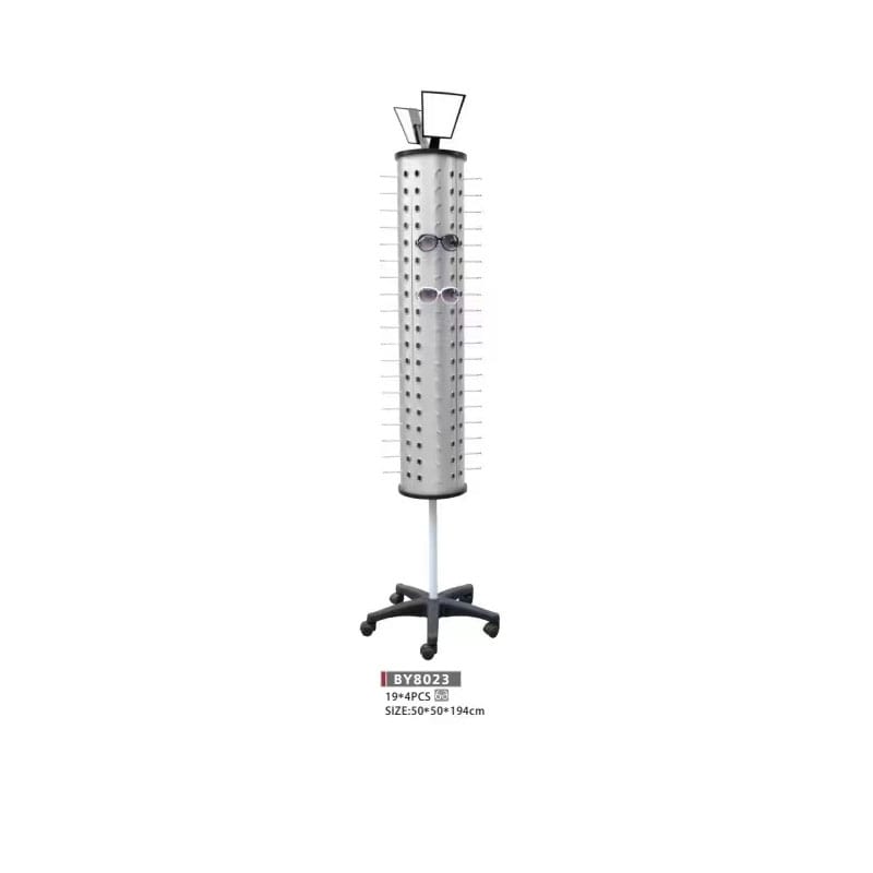 Floor-standing glasses display rack Floor-standing