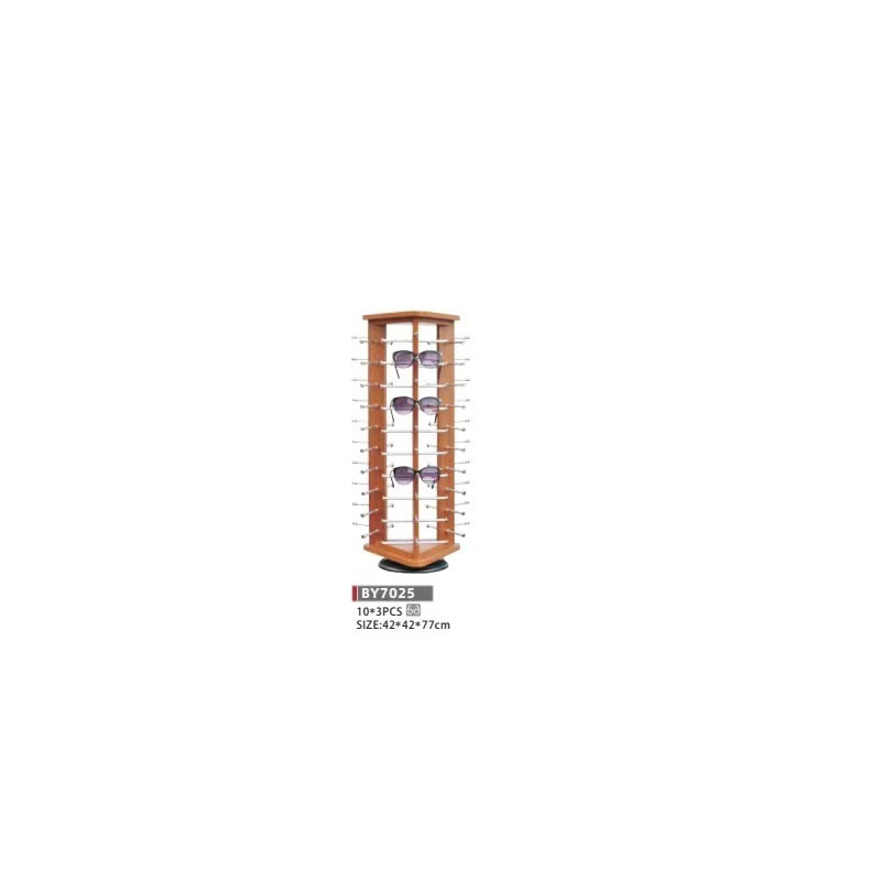 Floor-standing glasses display rack Floor-standing