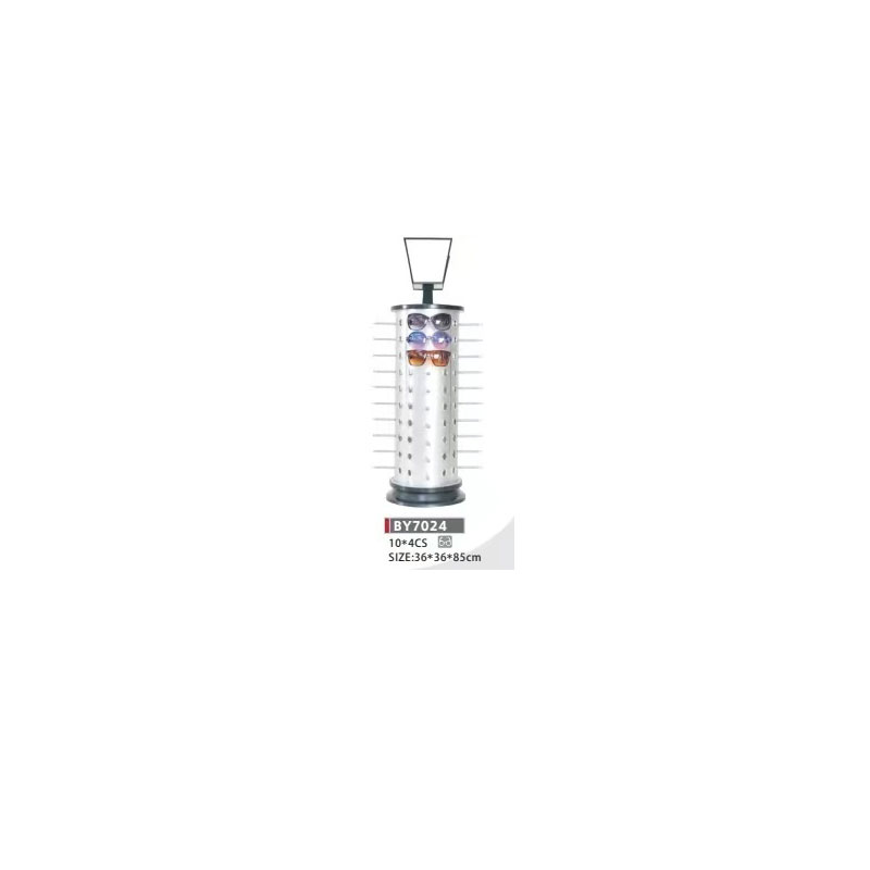 Floor-standing glasses display rack Floor-standing