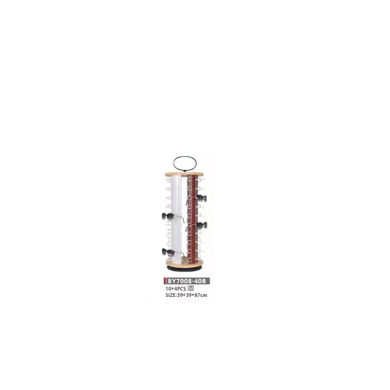 Floor-standing glasses display rack Floor-standing