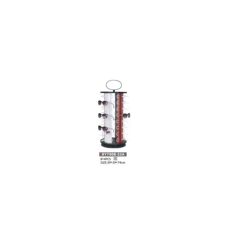 Floor-standing glasses display rack Floor-standing